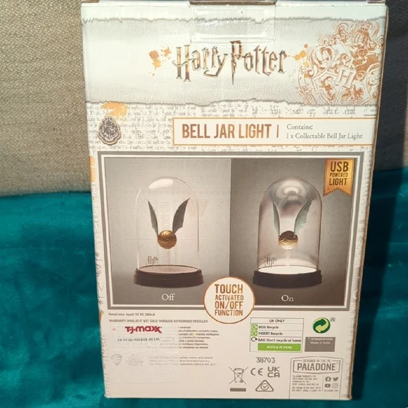 Harry Potter Bell Jar Light - Picture 1 of 2